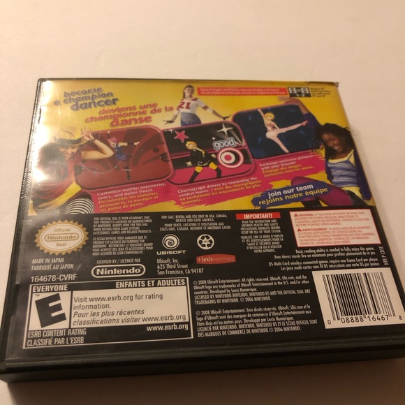 Ener-G Dance Squad (Nintendo DS, 2008) manual tested - Picture 2 of 4